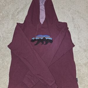 Patagonia Maroon Hoodie